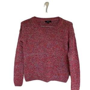 Simply Vera Vera Wang Women's Red Soft Acrylic Crewneck Sweater Size XL